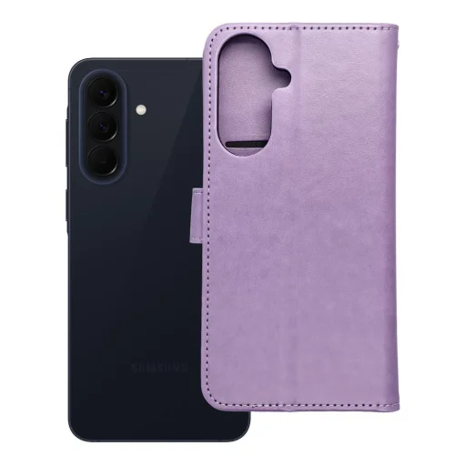 Samsung Galaxy A57 puzdro MEZZO puzdro knižkové puzdro lapač snov fialové - 9