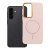 Samsung Galaxy A37 tok FRAME MAG COVER hozzáillő MagSafe kompatibilitással púderrózsaszín thumbnail