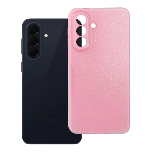 Samsung Galaxy A57 tok 2 mm áttetsző tok pink - 5