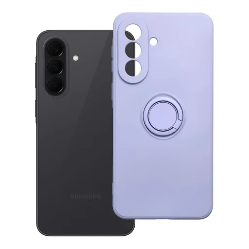 Samsung Galaxy A37 SILICONE RING puzdro fialové - 10