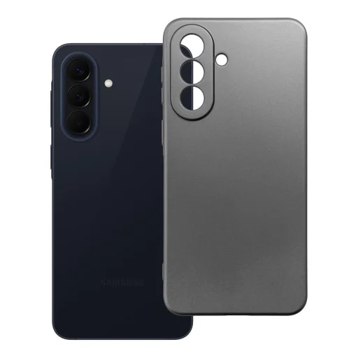 Metalické puzdro SAMSUNG A57 5G sivé - 10
