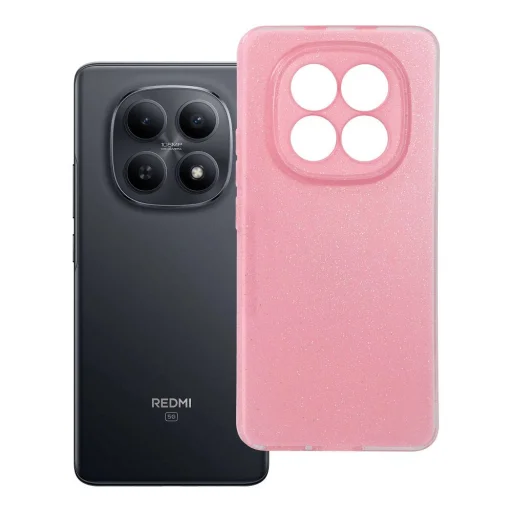Xiaomi Redmi Note 15 5G tok CLEAR CASE 2 mm BLINK rózsaszín - 5