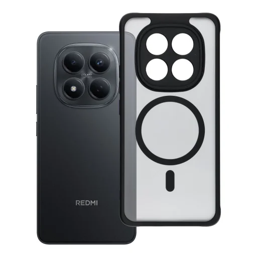 Xiaomi Redmi Note 15 5G teljesen matt mágneses tok fekete - 7