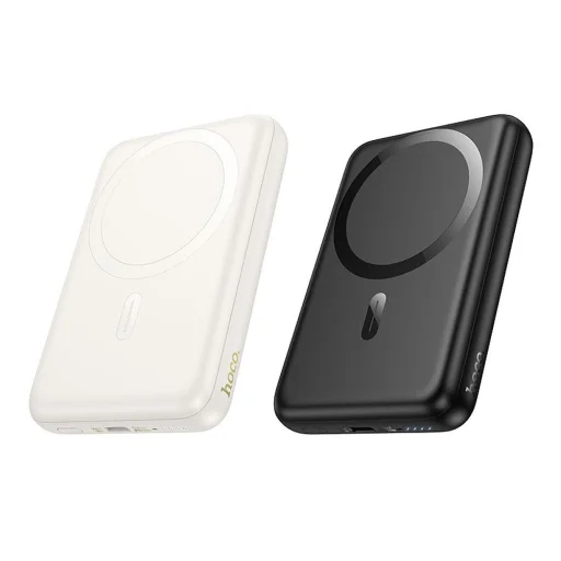 Hoco 10000 mAh Powerbank MagSafe kompatibilis QC PD 2A 20W fekete - 3