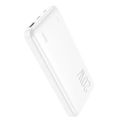 Hoco 10000 mAh QC3.0 PD 3A 20W J87 fehér powerbank - 2
