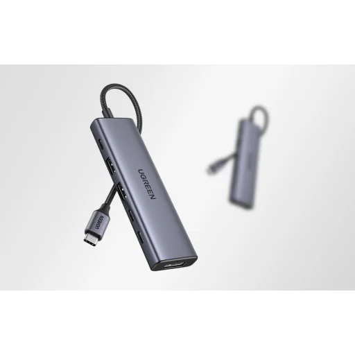 UGREEN USB-C Hub 6 az 1-ben 3x USB DisplayPort 4K 60Hz CM511 - 4