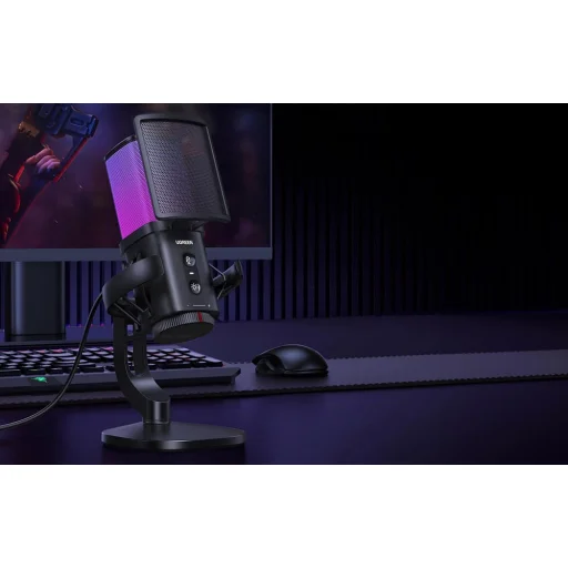 UGREEN CM581 Asztali Mikrofon, 24-bit/96kHz USB-C - 3