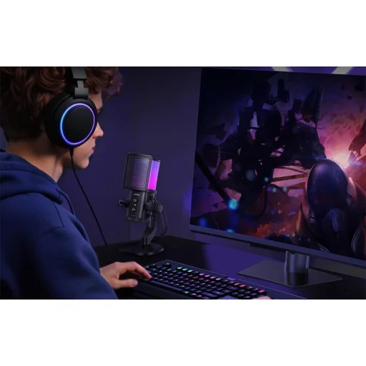 UGREEN CM581 Asztali Mikrofon, 24-bit/96kHz USB-C - 5