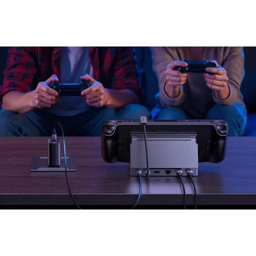 UGREEN CM800 6 az 1-ben dokkolóállomás, USB-C, HDMI, USB, RJ45 - 6