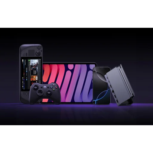 UGREEN CM800 6 az 1-ben dokkolóállomás, USB-C, HDMI, USB, RJ45 - 7