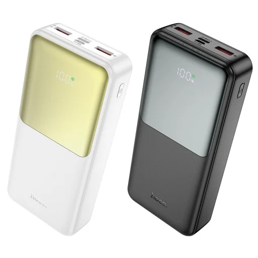 Hoco 20000 mAh QC PD 2A 22,5W J136A fekete Powerbank - 4