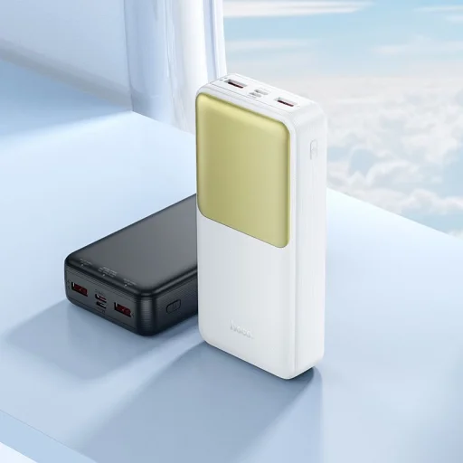 Hoco 20000 mAh QC PD 2A 22,5W J136A fekete Powerbank - 6