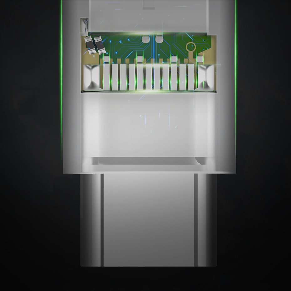 Ugreen micro-USB / USB-C Type-C átalakító adapter fekete-1