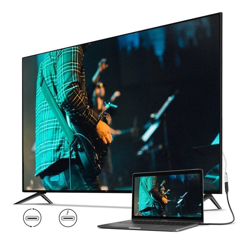 Ugreen USB Type-C 3.1 apa - USB Type-C 3.1 anya kábelhosszabbító 0.5m fekete-5