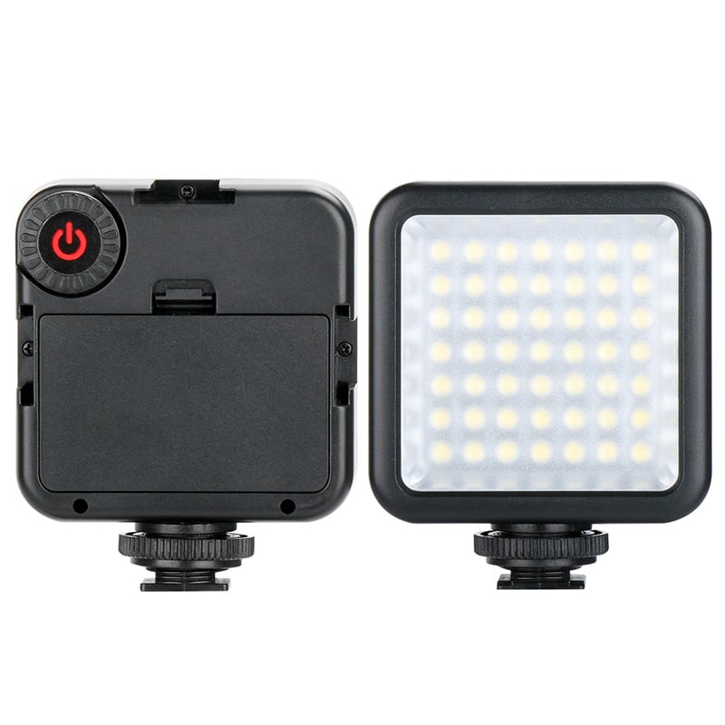 ULANZI W49 LED videólámpa 6000K vakupapucs foglalattal (0647)-0