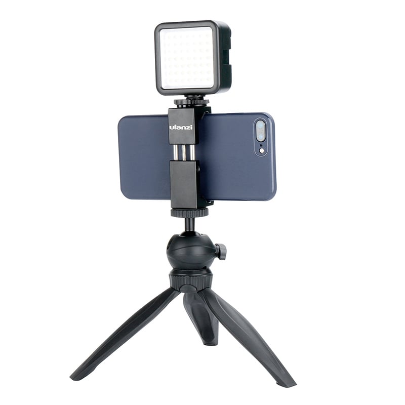 ULANZI W49 LED videólámpa 6000K vakupapucs foglalattal (0647)-3