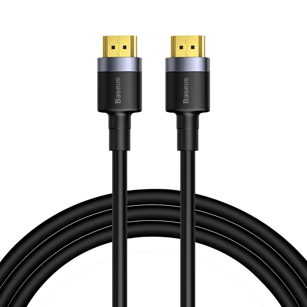 HDMI 2.0 kábel 4K 60 Hz 3D 18 Gbps 3m fekete Baseus Cafule (CADKLF-G01)-0