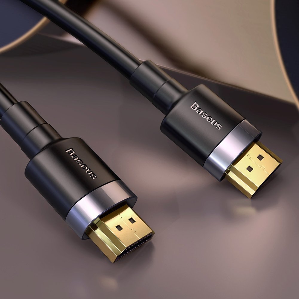 HDMI 2.0 kábel 4K 60 Hz 3D 18 Gbps 3m fekete Baseus Cafule (CADKLF-G01)-4