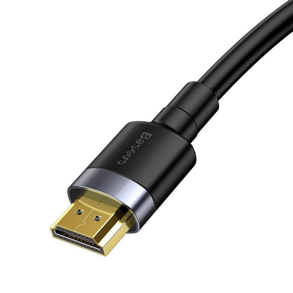 HDMI 2.0 kábel 4K 60 Hz 3D 18 Gbps 3m fekete Baseus Cafule (CADKLF-G01)-1