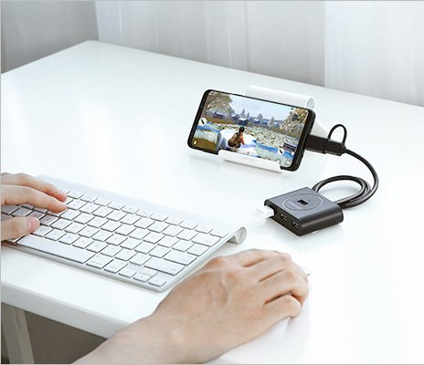 Ugreen USB 3.0 OTG elosztó 4x USB fekete (20290)-10
