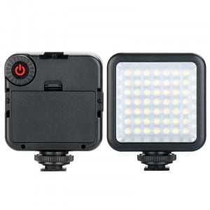 ULANZI W49 LED videólámpa 6000K vakupapucs foglalattal (0647)