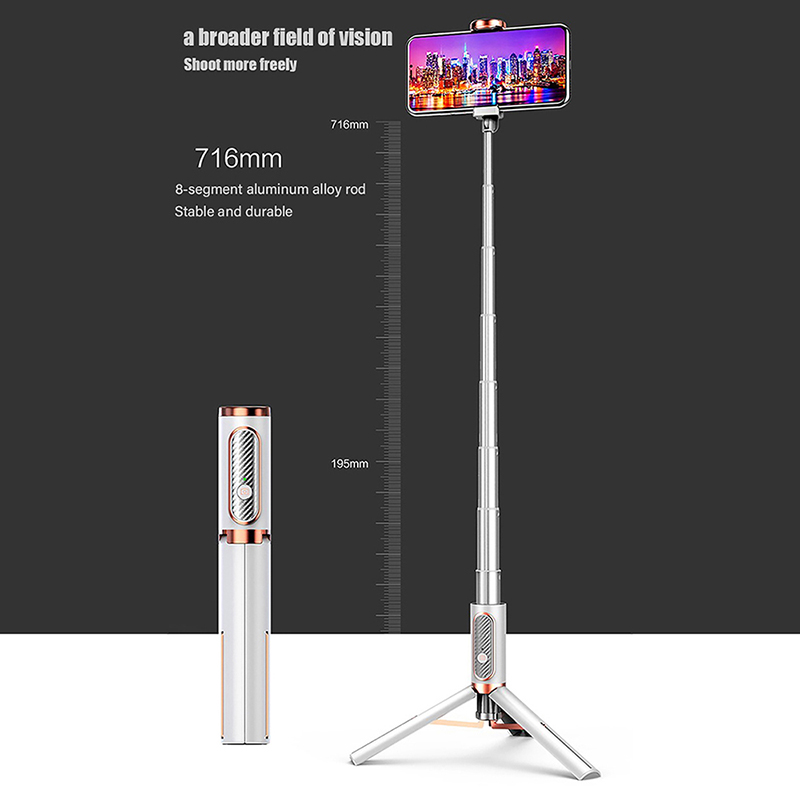 ULANZI SK-01 3 az 1-ben selfie bot, mini állvány bluetooth távirányítóval-2