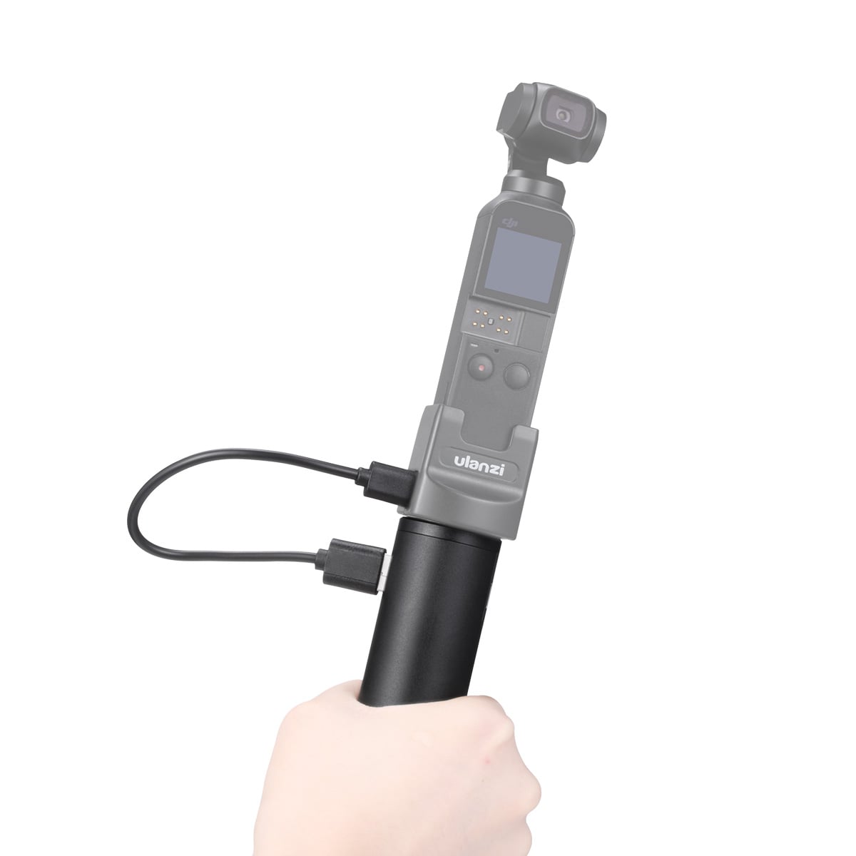 ULANZI BG-2 akkumulátor grip, markolat 6800mAh powerbank 1/4 csatlakozással-15
