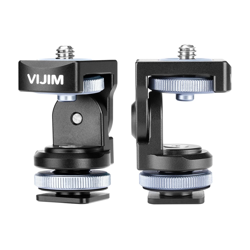 ULANZI VIJIM VK-2 monitortartó 1/4-es csatlakozóval, vakupapucs adapterrel-10