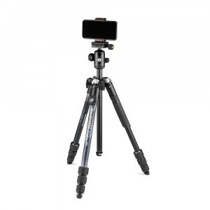 Manfrotto Element MII állvány mobile BT, CF 4szek. gömbfej, fekete (MKELMII4CMB-BH)