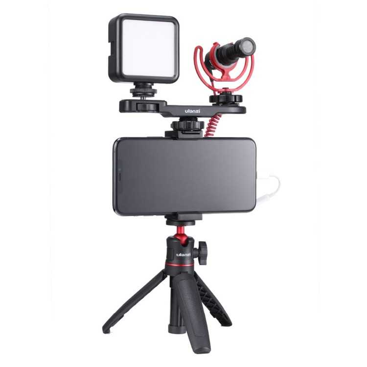 ULANZI MT-08 állítható méretű mini tripod, asztali állvány 360 fokos gömbfejjel, 1/4-es csatlakozással (1601)-5