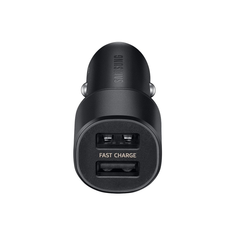 Samsung EP-L1100WBEGEU gyári univerzális autós szivargyújtós töltő 2x USB 15W fekete-2