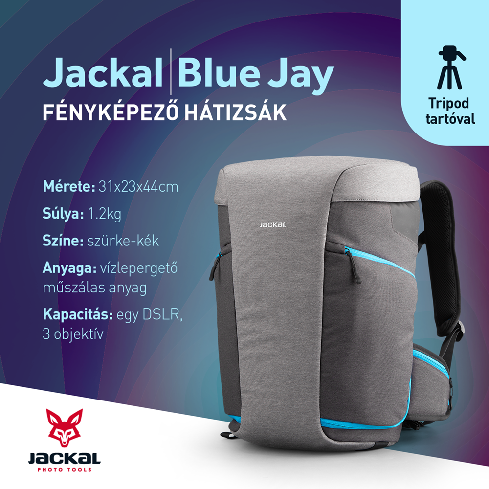 Jackal Blue Jay fotós hátizsák-0