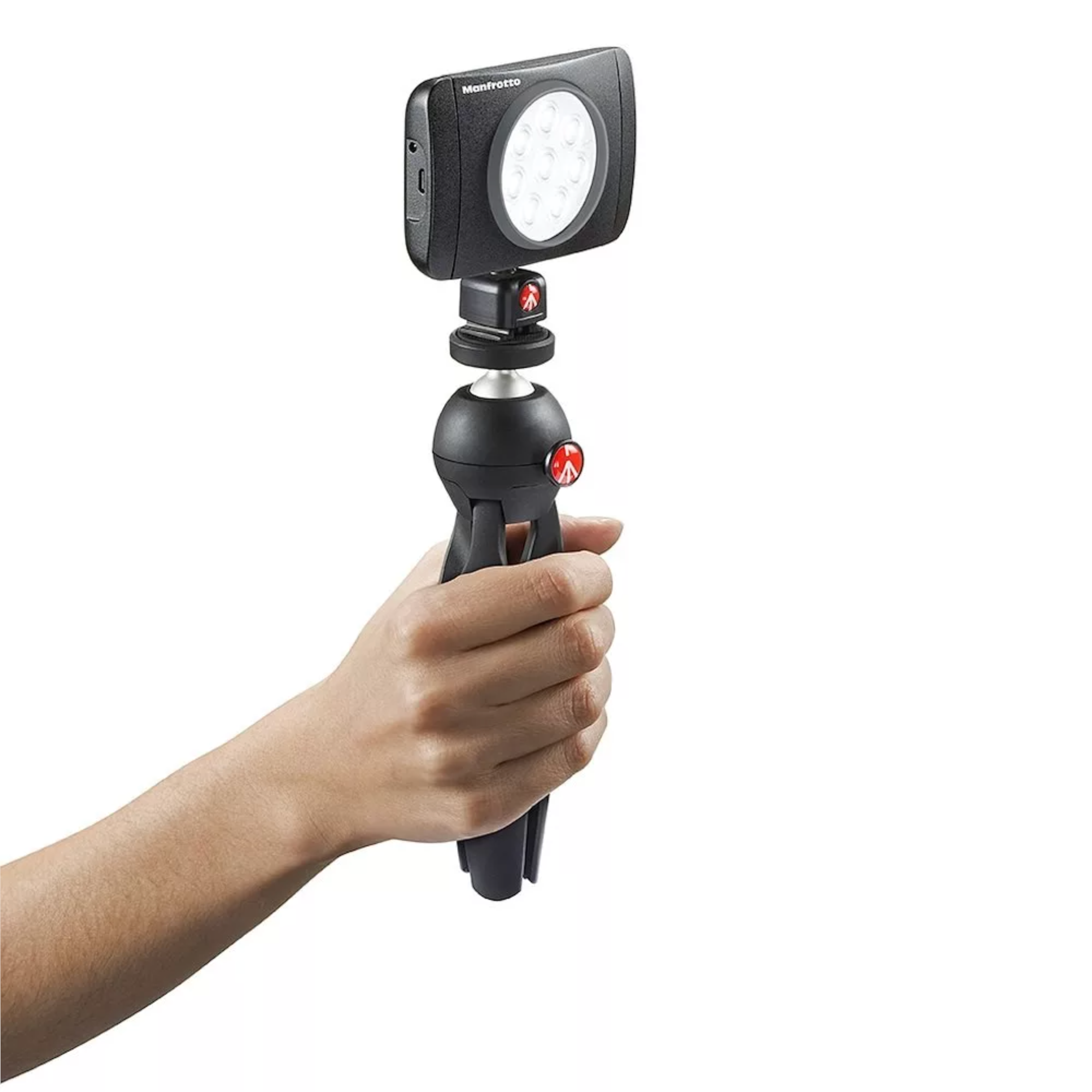 Manfrotto Lumimuse 8 led lámpa + kiegészítők fekete színben (MLUMIMUSE8A)-2
