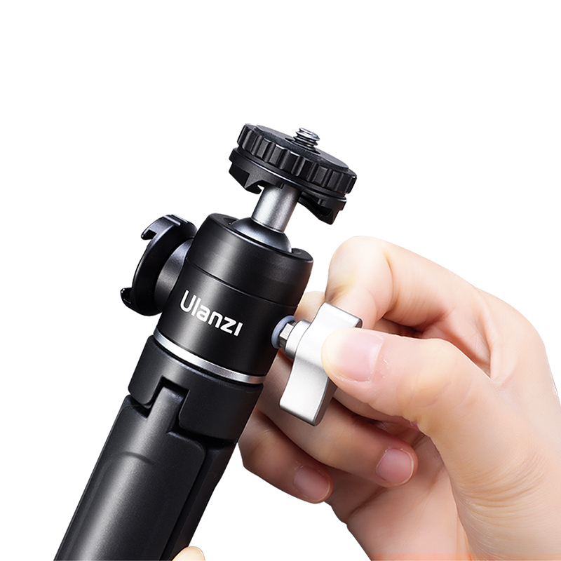 ULANZI U-Vlog videós kit, mini tripod, asztali állvány 360 fokos gömbfejjel, 1/4-es csatlakozással (MT-14+U-60) (2109)-8