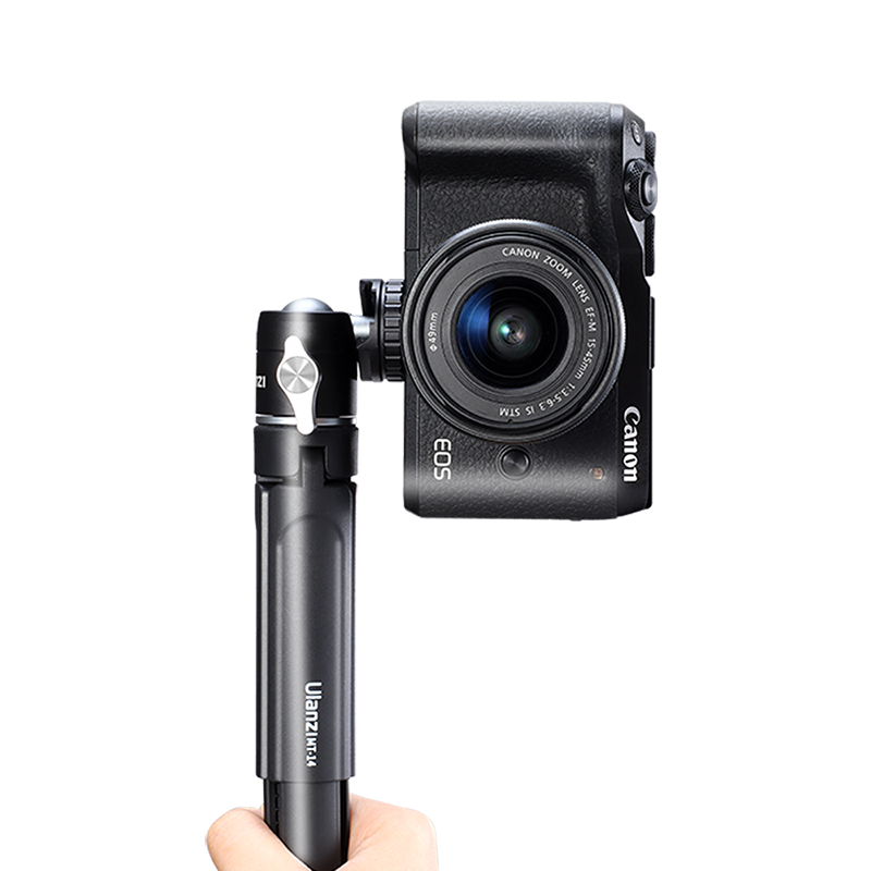 ULANZI U-Vlog videós kit, mini tripod, asztali állvány 360 fokos gömbfejjel, 1/4-es csatlakozással (MT-14+U-60) (2109)-5