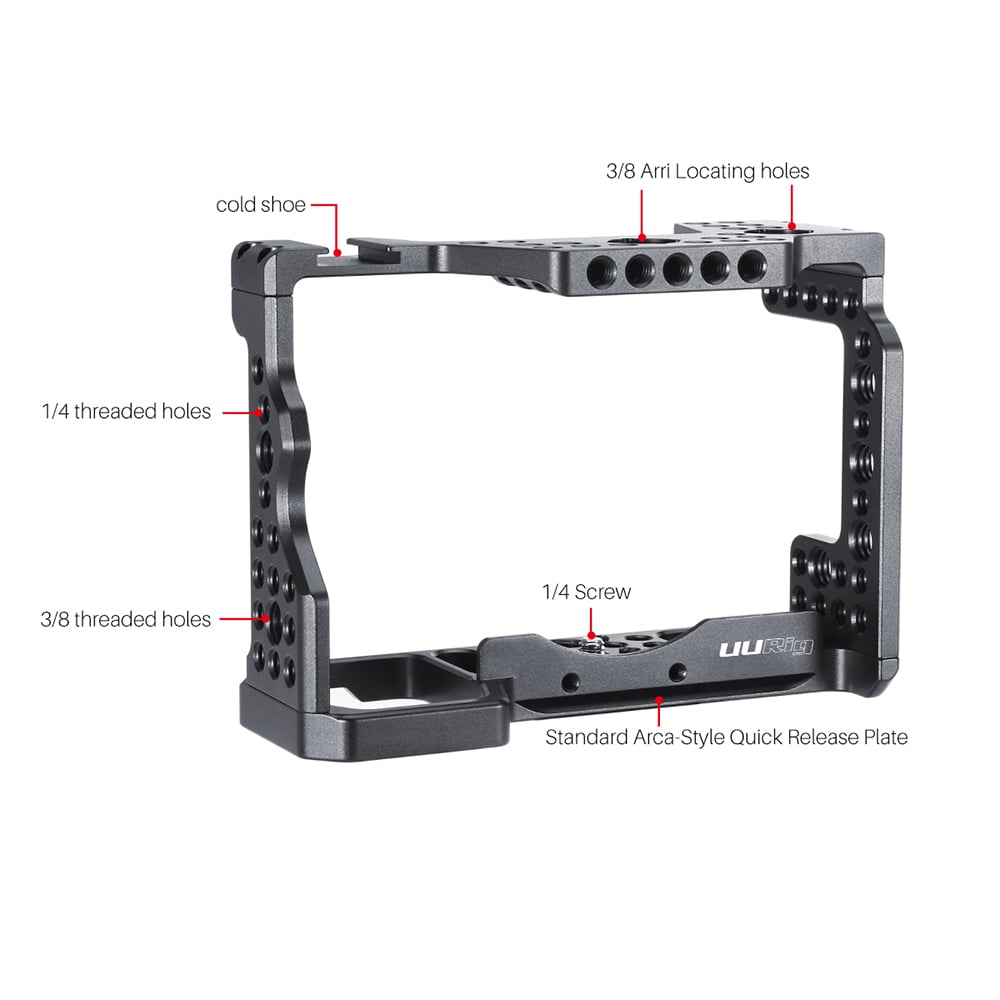 ULANZI UURig fém kamera rig, cage SONY A7III/A7RIII-hoz (C-A73 1462)-2