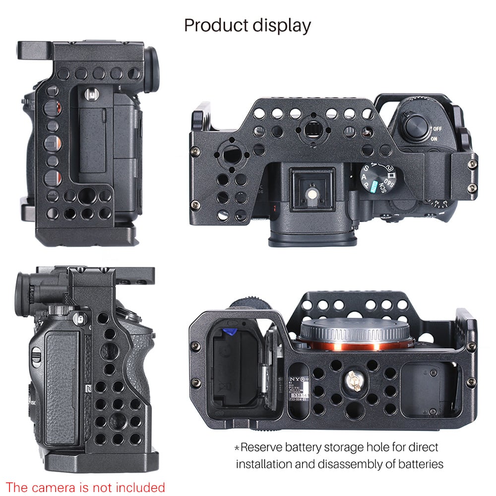 ULANZI UURig fém kamera rig, cage SONY A7III/A7RIII-hoz (C-A73 1462)-4