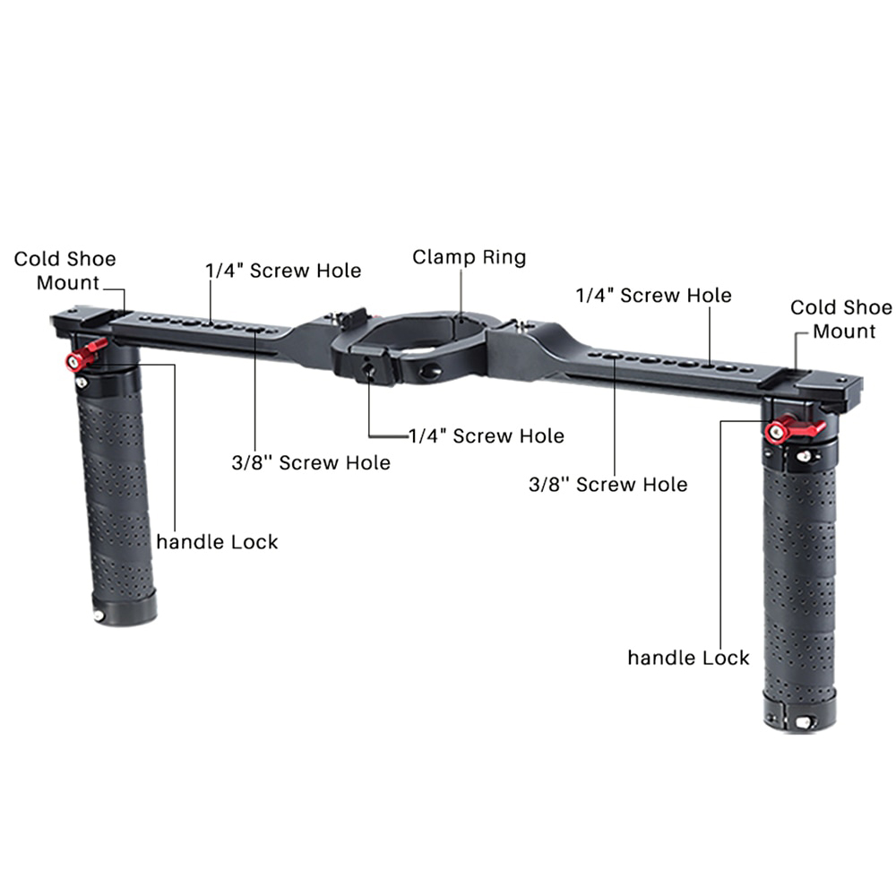 ULANZI UURig dupla markolat, grip DJI Ronin-S/SC-hez (DH13 1679)-2