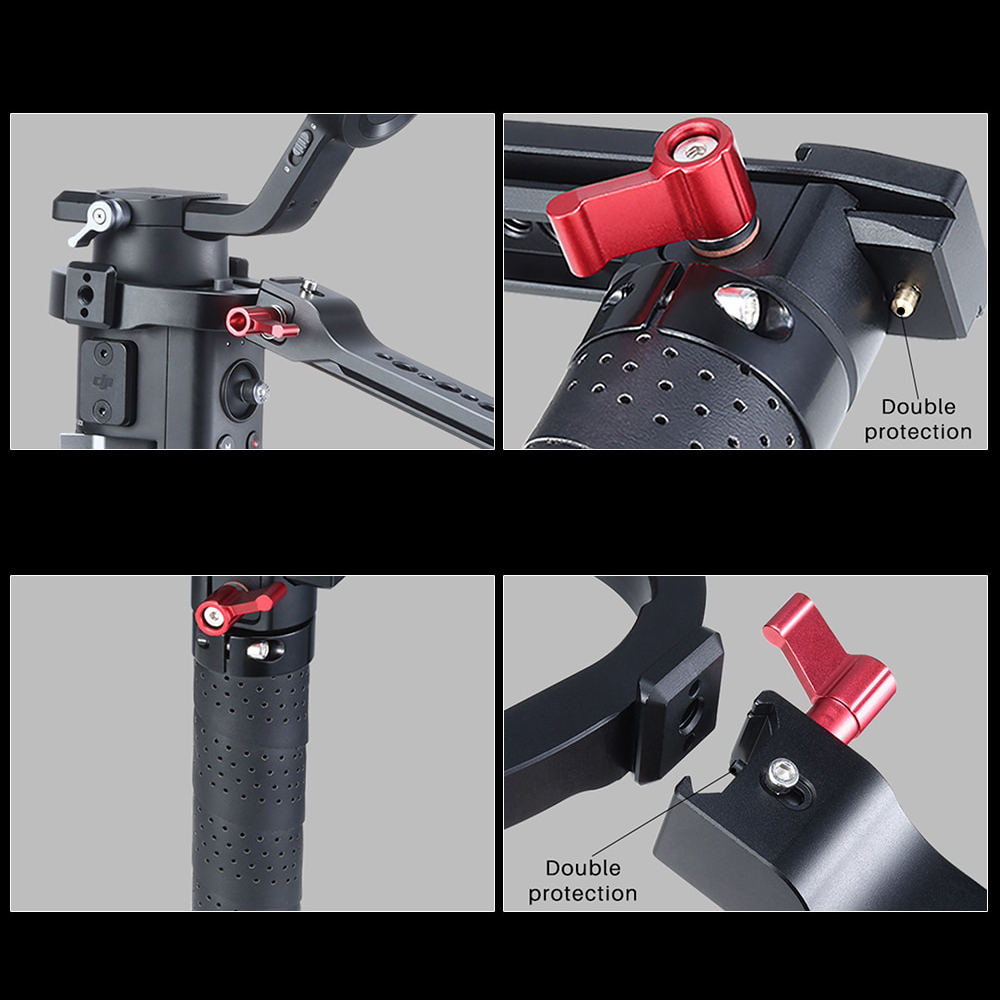 ULANZI UURig dupla markolat, grip DJI Ronin-S/SC-hez (DH13 1679)-5