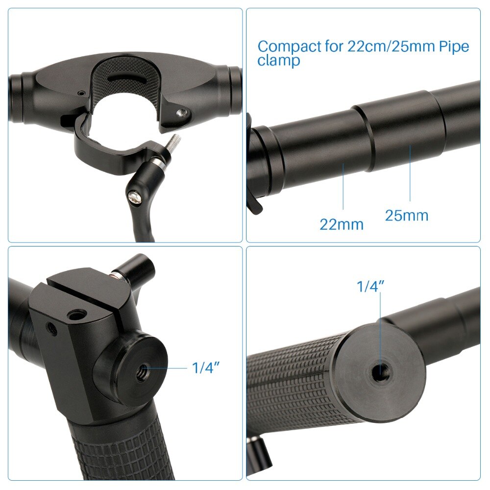 ULANZI dupla markolat, grip DJI Ronin-S/SC-hez (DH04 0988)-5