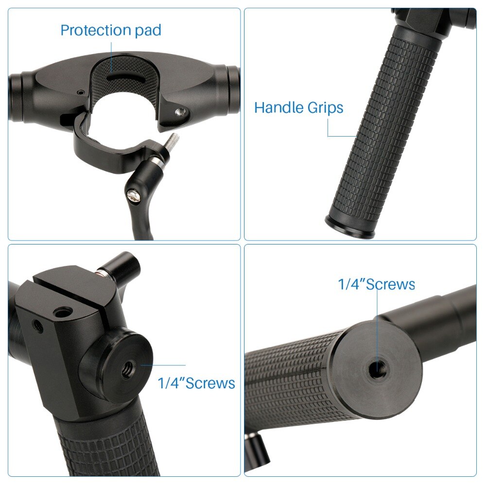 ULANZI dupla markolat, grip DJI Ronin-S/SC-hez (DH04 0988)-4