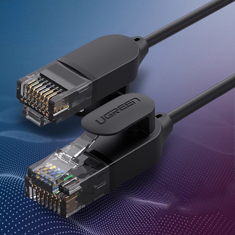 Ugreen Ethernet patchcord kábel RJ45 Cat 6A UTP 1000Mbps 5 m fekete (70654)-8