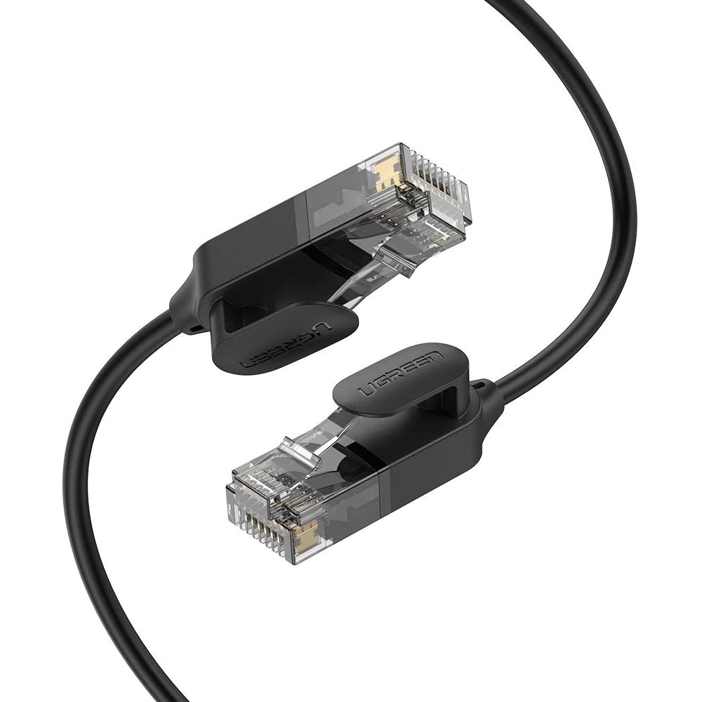 Ugreen Ethernet patchcord kábel RJ45 Cat 6A UTP 1000Mbps 5 m fekete (70654)-6