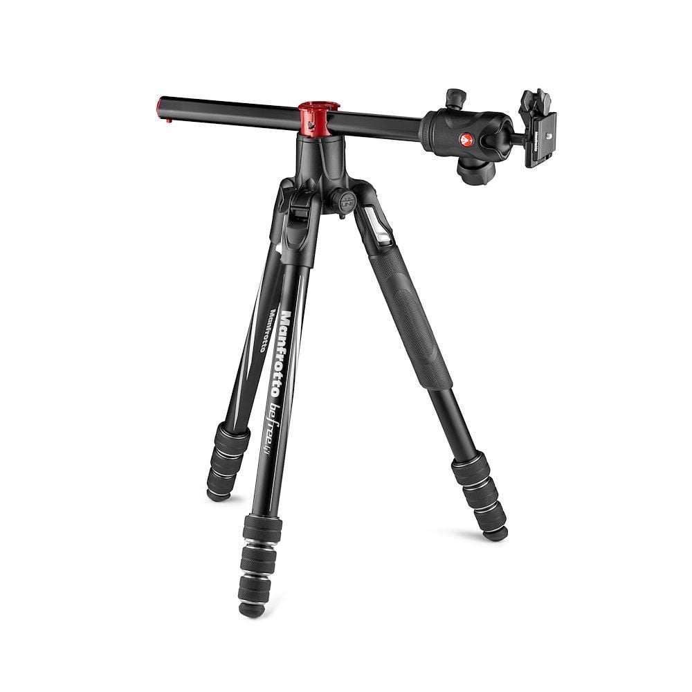 Manfrotto Befree GT XPRO aluminium állvány, tekerős lábzárral, elforgatható középoszloppal (MKBFRA4GTXP-BH)-0