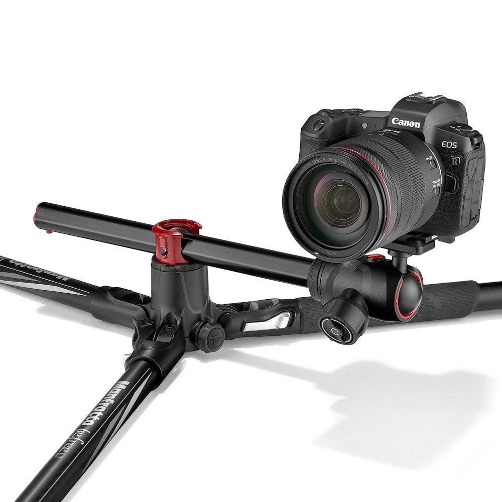 Manfrotto Befree GT XPRO aluminium állvány, tekerős lábzárral, elforgatható középoszloppal (MKBFRA4GTXP-BH)-4