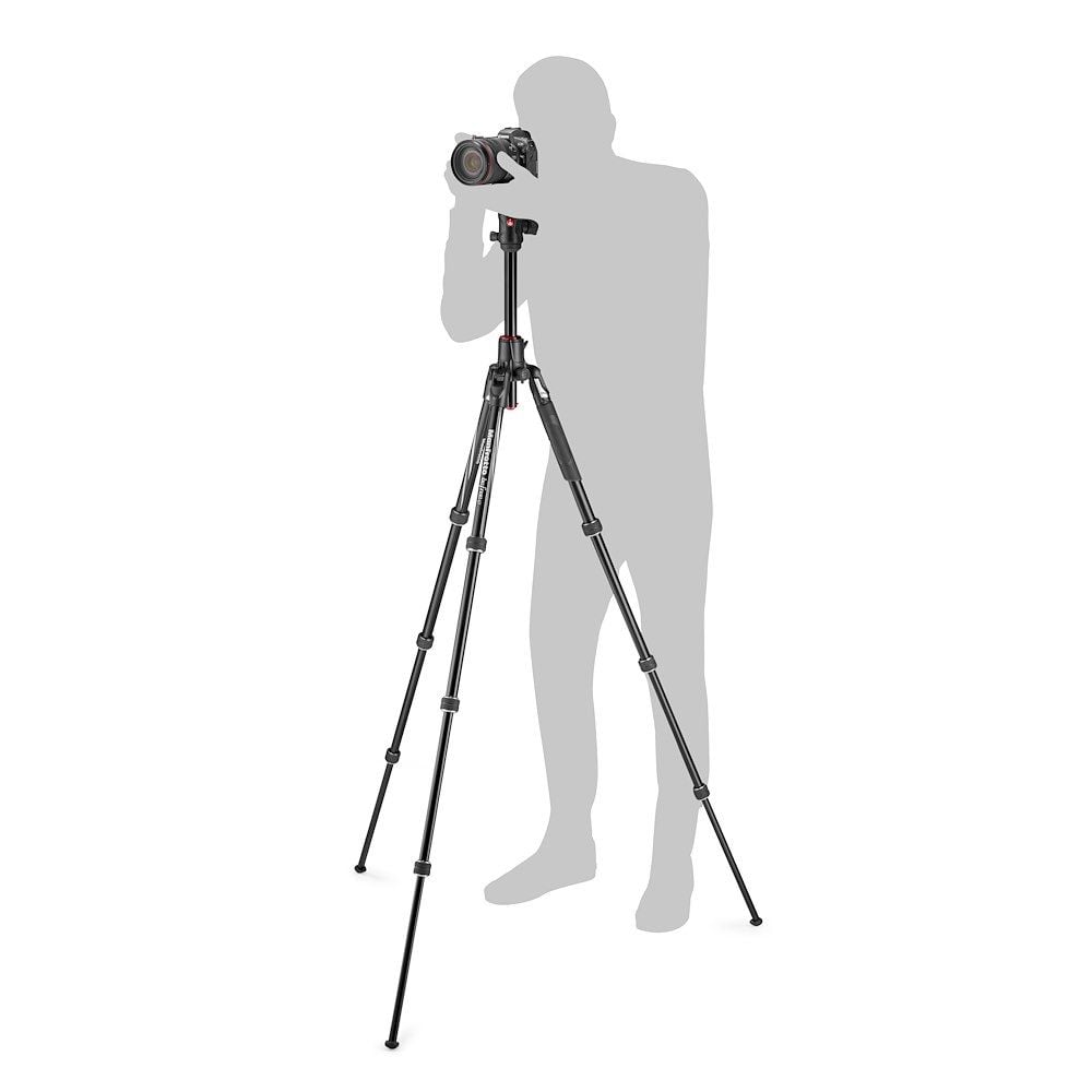 Manfrotto Befree GT XPRO aluminium állvány, tekerős lábzárral, elforgatható középoszloppal (MKBFRA4GTXP-BH)-14