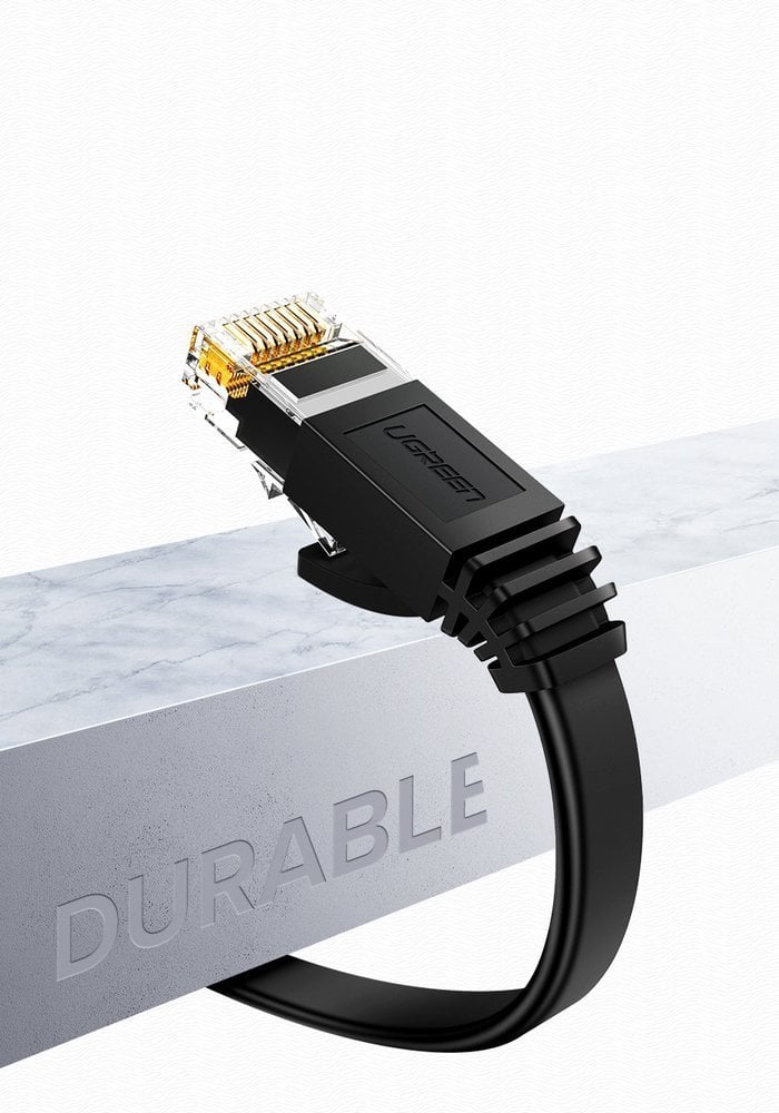 Ugreen Ethernet patchcord kábel RJ45 Cat 6A UTP 1000Mbps 2m fekete (20160)-4