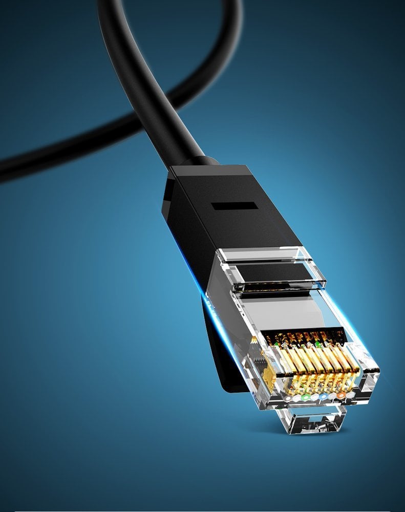 Ugreen Ethernet patchcord kábel RJ45 Cat 6A UTP 1000Mbps 2m fekete (20160)-6