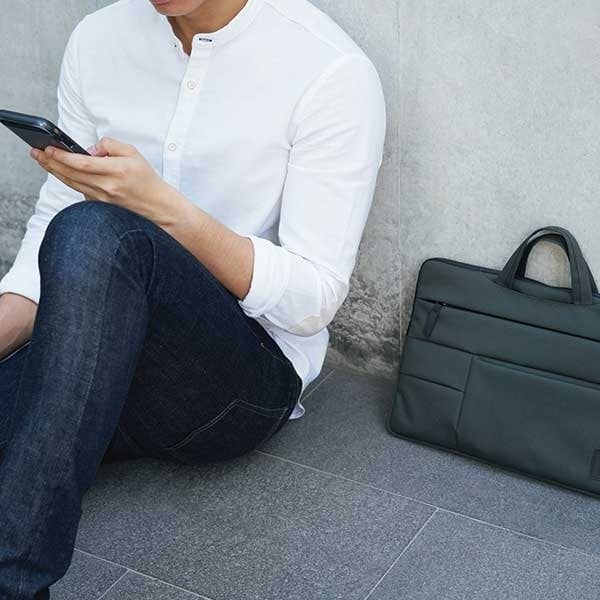UNIQ Cavalier laptop sleeve táska 15'' zöld-3