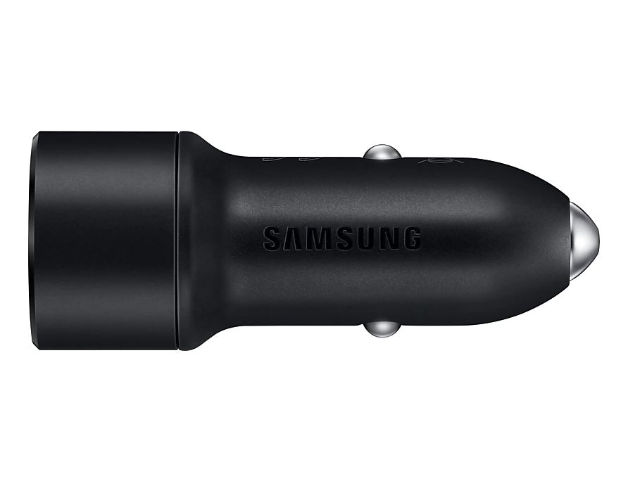 Samsung EP-L1100NBE gyári autós szivargyújtós töltő 2xUSB 5V/2A/9V/1,67A fekete-2